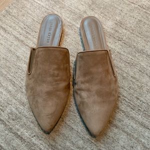 Jenni Kayne Oiled Leather mules 39 taupe